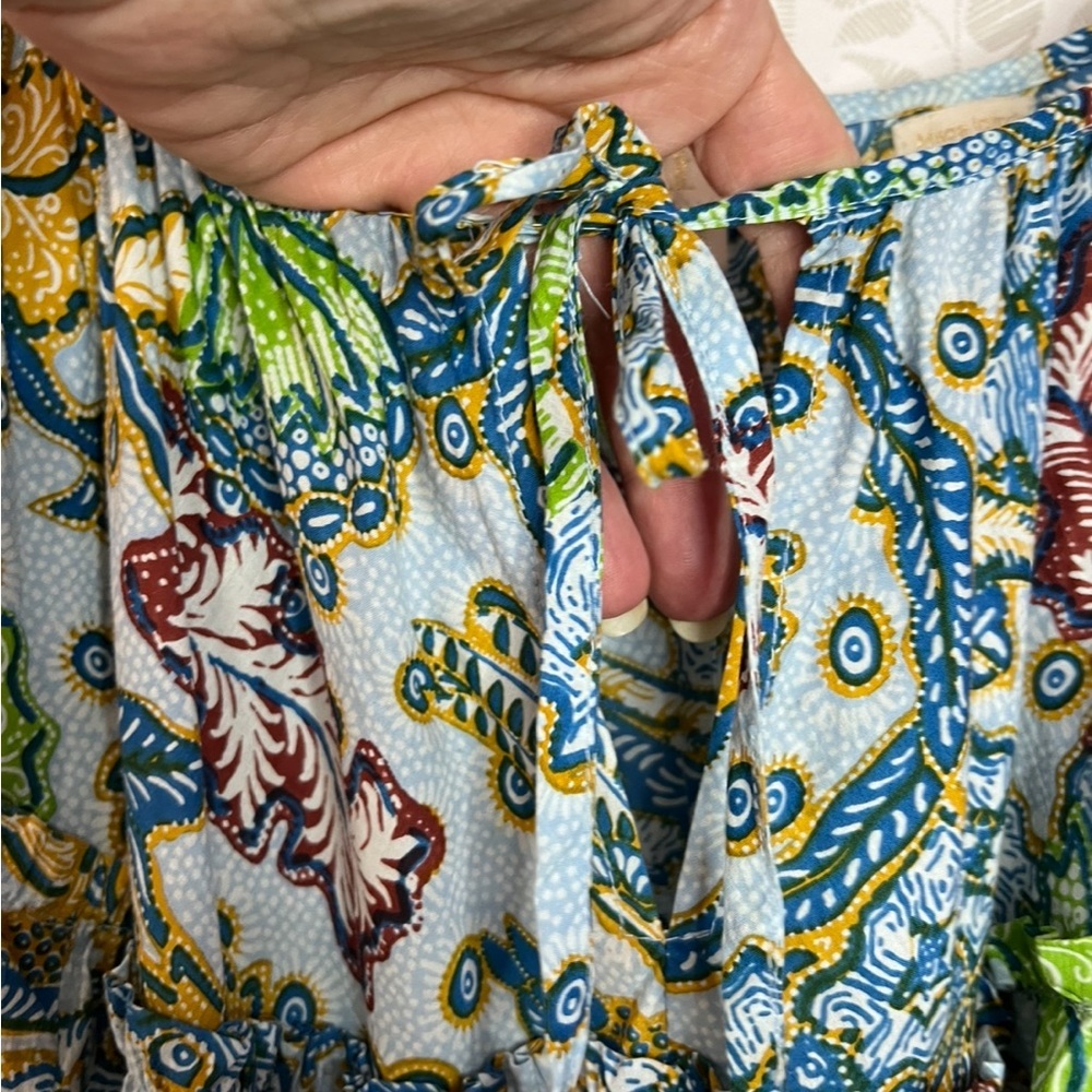*EUC~SUZIE KONDI~BATIK MINI-DRESS Size Small - Picture 7 of 12